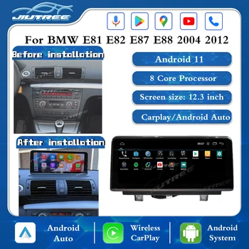 128 Г Автомобильный Радиоприемник Android 11 Для BMW 1 Серии E81 E82 E87 E88 2004-2012 CCC CIC Системный Плеер DVD Мультимедиа GPS Navi Головное Устройство Изображение