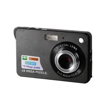 18 Мегапикселей ЖК-Перезаряжаемая HD Цифровая Камера CCD Видеокамера В помещении на открытом воздухе для Фотосъемки Видеокамер для взрослых/Студентов/Детей Изображение