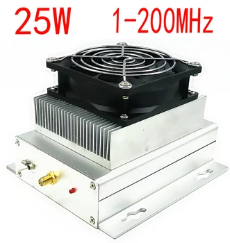 Широкополосный усилитель мощности мощностью 25 Вт 1-200 МГц с высоким коэффициентом усиления 32-35 дБ Изображение