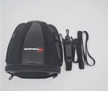 Новое поступление, седельные сумки Komine, мотоциклетная сумка для ног, водонепроницаемая мото-сумка для бака, высококачественная motocicleta, гоночная сумка для масляного бака, сумка для хвоста Изображение