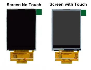 Широкий угол обзора 2,4-дюймовый 18-контактный цветной TFT-ЖК-экран ILI9341 ST7789 Drive IC 240 (RGB) * 320 Интерфейс SPI Изображение