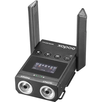 Беспроводная микрофонная система Godox WMicS2 UHF, компактный портативный микрофон для камер, смартфонов, прямой трансляции интервью Изображение