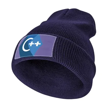 Язык программирования C ++ Вязаная шапочка-каска Винтажные солнцезащитные шляпы для женщин и мужчин Изображение