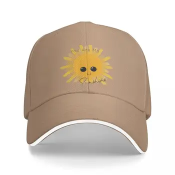 Ты мое солнце, наклейка Kawaii Sun, значок бейсболки, черная шляпа для регби, женская мужская Изображение
