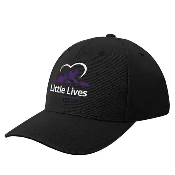 Наш логотип с фиолетово-белой бейсболкой, солнцезащитная пушистая шляпа, роскошная женская кепка, мужская Изображение