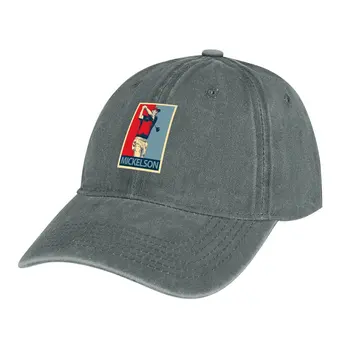Ковбойская шляпа Фила Микельсона, шляпа дерби, шляпа для гольфа, мужская военно-тактическая кепка для гольфа, мужская женская Изображение