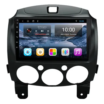 Автомобильное радио RoverOne GPS Для Mazda 2 2007-2012 Android 12 Четырехъядерный Мультимедийный плеер с Сенсорным экраном Стерео Bluetooth Изображение