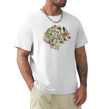 Футболка My Botanical Brain, летние топы, мужские футболки на заказ Изображение