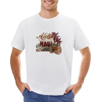 футболка maui, винтажная одежда, индивидуальная милая одежда, одежда в стиле хиппи, мужская тренировочная рубашка Изображение