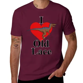 Новая футболка We Love Old Lace, футболка нового выпуска, футболка оверсайз, аниме, футболки оверсайз для мужчин Изображение
