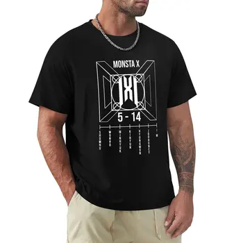 Футболка Monsta X Anniversary, футболка оверсайз, футболки на заказ, мужские футболки Изображение
