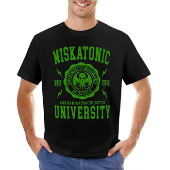 Футболка Ктулху - МИСКАТОНИКСКОГО университета, спортивные рубашки, милые топы, футболка для мужчин Изображение