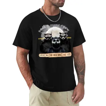 Футболка Nook's Night Crew, черные мужские футболки оверсайз, чемпионские футболки Изображение