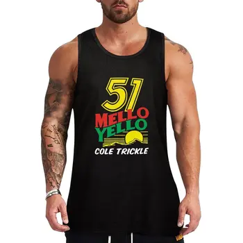 Новый 51 Мелло Йелло - коул Трикл Days of Thunder Майка для бодибилдинга Спортивная рубашка Мужская спортивная одежда для спортзала Изображение