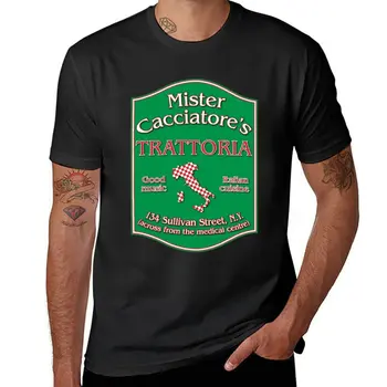 Новая футболка Mister Cacciatore, спортивные рубашки, быстросохнущая футболка, мужская футболка Изображение