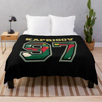 KAPRIZOV 97 Wild The Thrill Minnesota Pro Хоккейный плед аниме Декоративные Одеяла для дивана Изображение