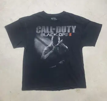 Рекламная футболка Call Of Duty Black Ops 2 2012 Black XL Изображение