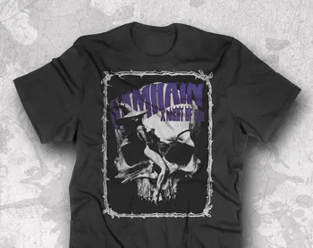 Samhain A Night Of Sin -Футболка на Хэллоуин - Графические футболки, альтернативная одежда, футболка с ведьмой в готическом стиле панк Изображение
