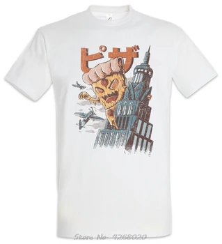 Футболка Pizza Kong, производитель пиццерий, Король наркоманов, футболка Addicted Addiction Love, футболка Geek Nerd, Мужские хлопковые футболки, топы Harajuku Изображение