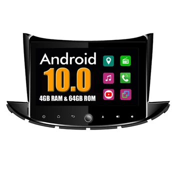 Автомобильный DVD-плеер RoverOne Для Chevrolet Trax 2016 2017 2018 Android 10 Авторадио Радио Стерео GPS Навигация Мультимедиа CarPlay Изображение