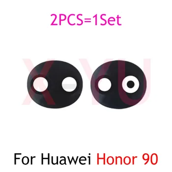 1 комплект Для Huawei Honor 90/90 Pro Задняя Стеклянная Крышка Объектива Камеры Заднего Вида С Защитной Наклейкой Запасные Части Изображение