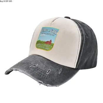 Жизнь на ферме - это жизнь для меня, зеленые акры - это место, где нужно быть, Ковбойская шляпа, рыбацкие кепки, шляпы для вечеринок, шляпы Женские Мужские Изображение