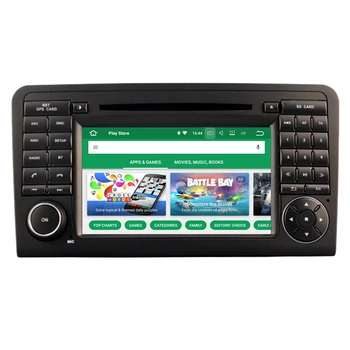 Автомобильное Радио GPS CarPlay Для Mercedes Benz W164 ML300 ML320 ML350 ML430 ML450 ML500 ML550 X164 GL320 GL350 GL420 GL450 GL500 GL550 Изображение