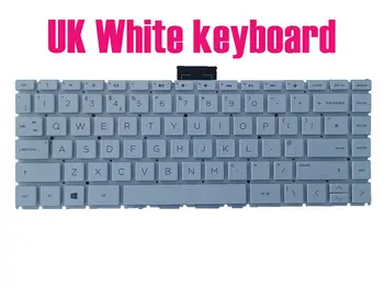 Клавиатура белого цвета для HP Stream 14-ds0504sa/14-ds0506sa/14-ds0507sa Изображение