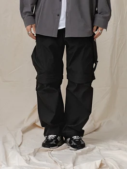 Брюки Ashfire ESDR, шорты с карманами вместимостью 2 в 1, городская уличная одежда, технологичная одежда, эстетичная Изображение