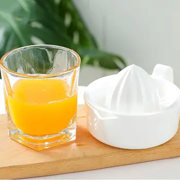 5шт Бытовая ручная соковыжималка для фруктов Пластиковая соковыжималка для апельсина и лимона Изображение