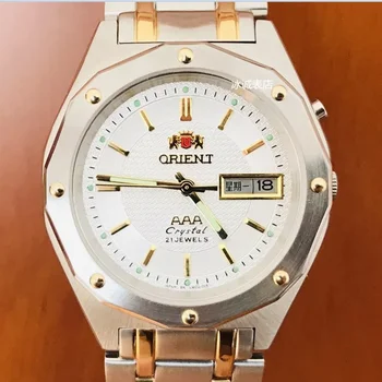 Japan Oriental Double Lion Old AAA Оригинальные полностью автоматические механические часы мужские японские часы 90-х годов выпуска Изображение