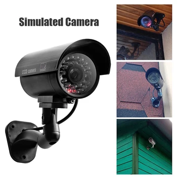 Поддельная Камера наружного видеонаблюдения в помещении, Имитирующая Фиктивную камеру Изображение