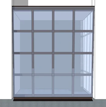 Изоляционный стеклянный обогреватель Зимний сад с алюминиевым порошковым покрытием Фото по индивидуальному заказу, Двухскатная крыша зимнего сада из британского металла Изображение