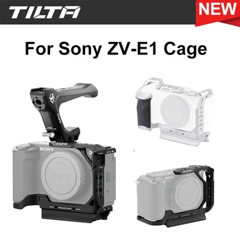 Комплект Каркаса камеры TILTA TA-T35-FCC-B TA-T35-A-B TA-T35-B для Защитной рамы Фюзеляжа Sony ZV-E1 Для съемки в реальном времени Расширяет Половину Каркаса Изображение