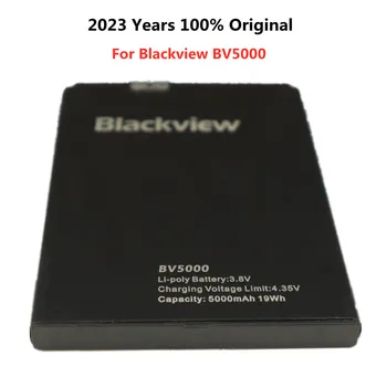 2023 Новый 100% Оригинальный Аккумулятор 5000 мАч BV 5000 Для Blackview BV5000 Аккумулятор Мобильного Телефона Batterie Bateria Изображение