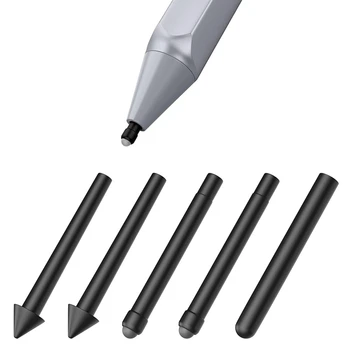 5 Упаковок наконечников для Surface Pen (Тип 2XHB/2X2H/H) Комплект для замены наконечников для пера Черный Для Surface Pro 2017 Pen (модель 1776) /Pro 4 Изображение