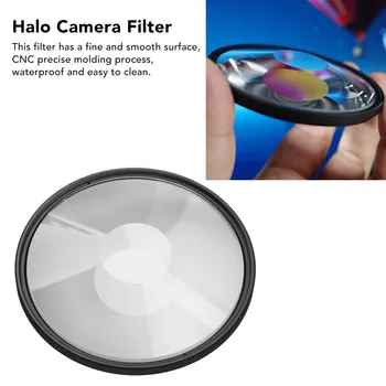 Halo Фильтр Специальных Эффектов MRC Покрытие Водонепроницаемый Жиростойкий Halo Вихревой Фильтр Камеры для Портретной Пейзажной съемки Изображение