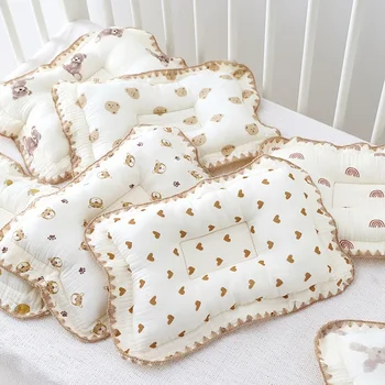 Мягкая детская подушка для новорожденных Аксессуары для новорожденных Детские подушки, постельное Белье, украшение комнаты, подушка для кормления матери и детей Изображение