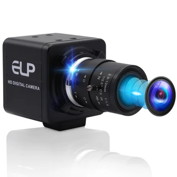 ELP 0.3MP VGA 640*480 Бесплатный Драйвер UVC OV7725 CMOS USB-Камера с CS 2.8-12mm Мегапиксельным Варифокальным Объективом Mini Industrial Camera Изображение