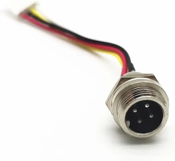 Оригинальный 4-контактный порт зарядки Подходит для детского самобалансирующегося электрического скутера Ninebot L8 Аксессуары для интерфейса зарядки Изображение