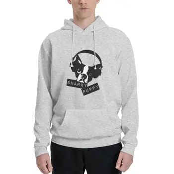 Логотип Snarky Puppy HD, пуловер с капюшоном, мужская дизайнерская одежда, мужской зимний свитер, мужская одежда, одежда в корейском стиле, толстовка с капюшоном, мужчина Изображение