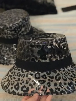 01903-axi 2019, модная солнцезащитная кепка из прозрачного ПВХ в стиле панк-рок, мужская женская уличная шляпа для отдыха Изображение