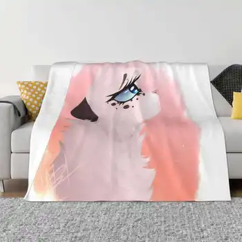 Одеяло Snowfur, Мягкое теплое переносное одеяло для путешествий, кошки, Lgdc, Эрин Хантер, снежное пальто Snowfur Изображение