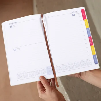 Записная книжка на 2024 год, Удобные блокноты для ежедневного использования, Портативный планировщик Playmaker, Бумажный органайзер для бизнес-планирования Изображение