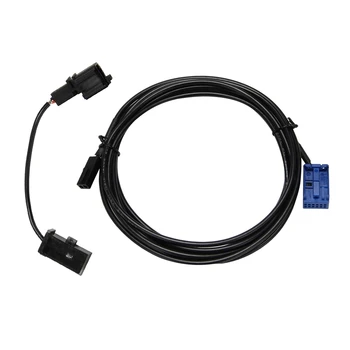 Автомобильный жгут проводов Bluetooth, кабели и микрофон для Peugeot 307 308 Citroen C4 C3 C5 RD45 CD Изображение