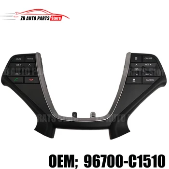 для 96700C1510 Для Hyundai Sonata LF 2015 ~ Кнопки рулевого колеса Bluetooth Телефон Круиз-Контроль Кнопка Дистанционного Управления Изображение
