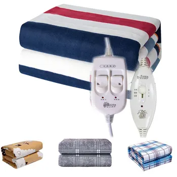 Теплое электрическое одеяло автоматического типа защиты, Электрическое одеяло, грелка для тела, Одеяло с подогревом, Электрический коврик, ковер Изображение