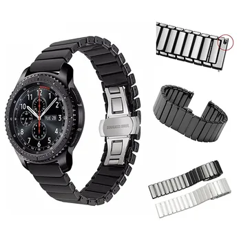 Керамический Ремешок Для Samsung Galaxy Watch4 Classic 46мм 42мм Gear S3 Frontier Galaxy Watch 3 41мм Ремешок Для Часов 20мм 22мм Браслет Изображение