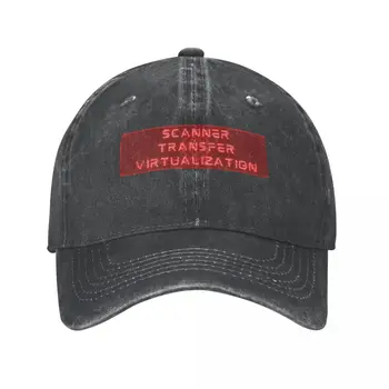 Сканер, передача, виртуализация! - Пляжная шляпа Xana Red Cowboy Hat |-F-| Женская шляпа мужская Изображение