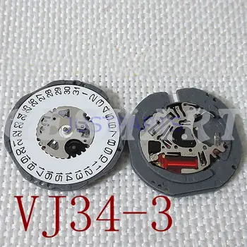 Часы Hattori Epson VJ34 VJ34B С кварцевым механизмом Дата на 3/6 Сделано в Японии Изображение
